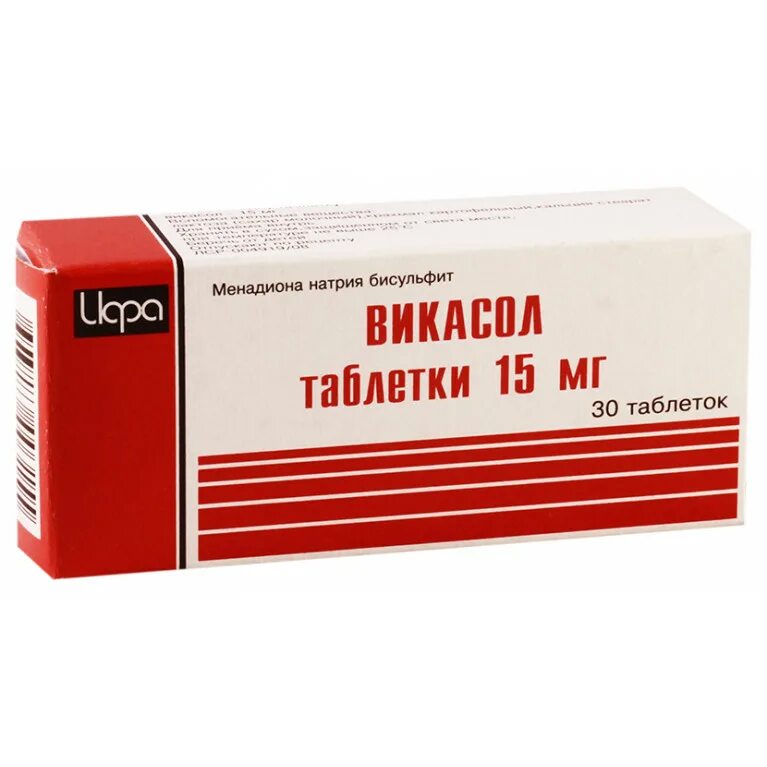 Применение викасола при месячных