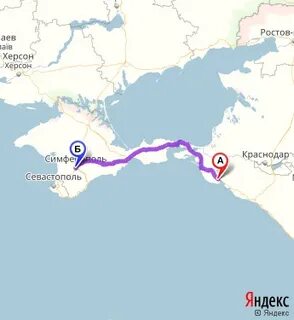 Новороссийск севастополь расстояние