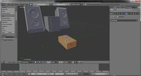 Проекты blender