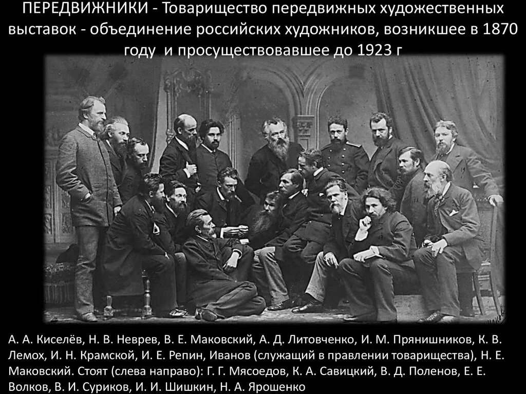 Товарищества передвижных. Товарищество художников передвижников участники. товарищество передвижников суриков. собрание художников-передвижников 19. товарищество передвижных художественных выставок 1870.