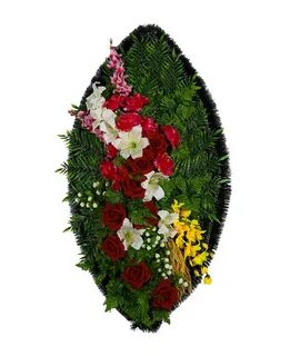 Венки из искусственных цветов мск