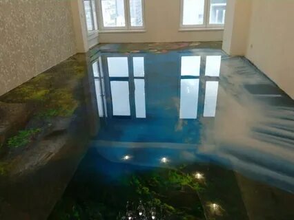 Сделать заливной пол в квартире