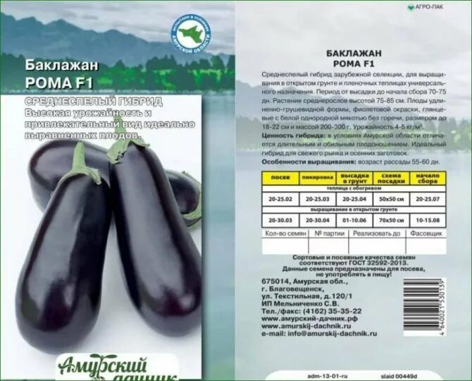 Баклажан рома f1: описание и характеристика сорта, урожайность с фото