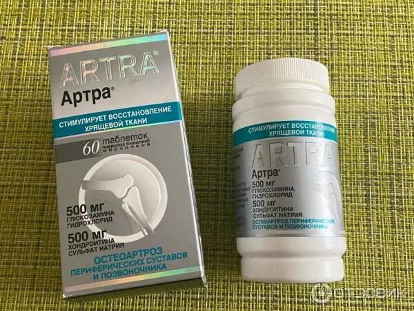 Артра МСМ форте таблетки покрытые плёночной оболочкой № 60 купить в Новокуйбышев