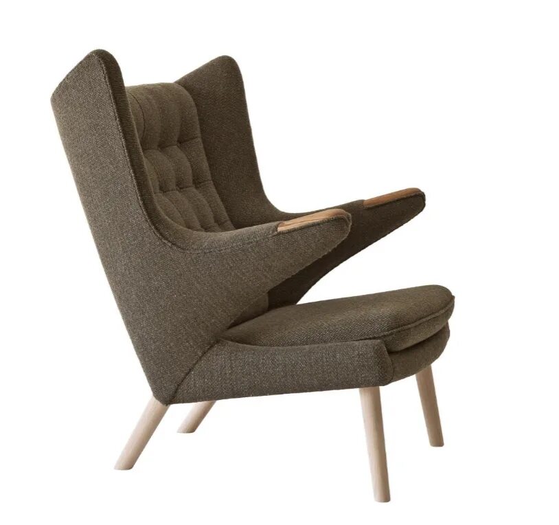 Кресло teddy. Кресло hans wegner. кресло papa bear. teddy chair. стул тедди 005.