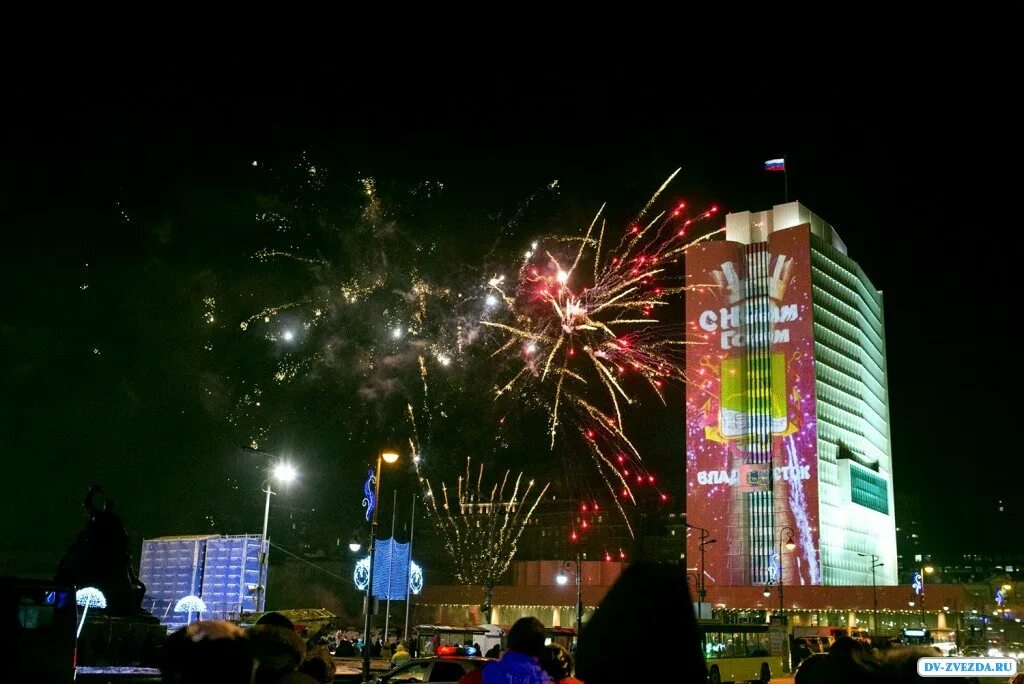 новый год в приморском