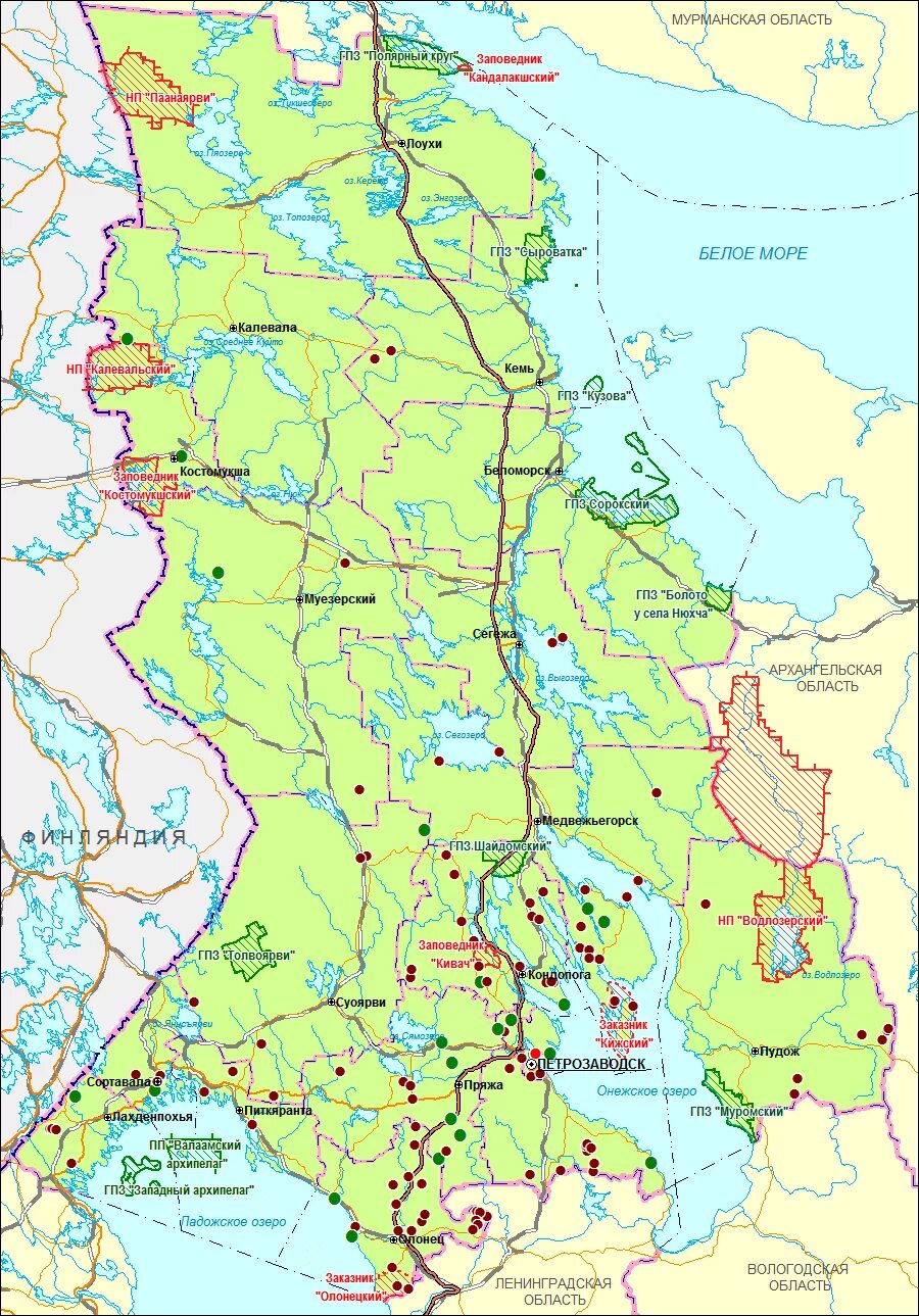 Карелия на английском. Карта Республики Карелия с городами подробная. Географическая карта Республики Карелия. Республика Карелия границы. Республика Карелия на карте границы.