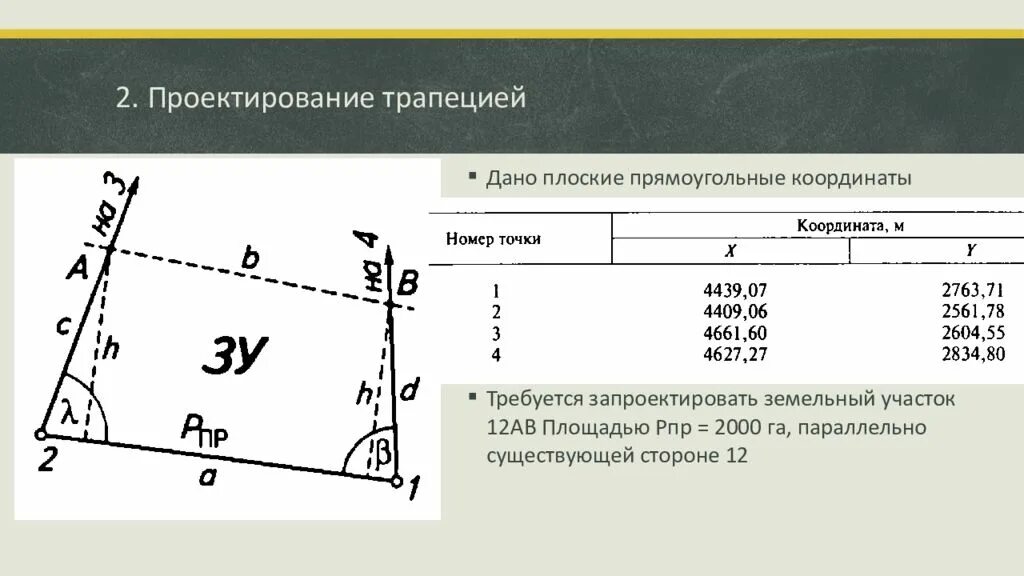 Координаты прямоугольной трапеции. Проектирование трапецией геодезия. центральное проектирование трапеции. геодезические трапеции. трапеция в геодезии.