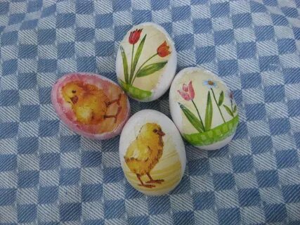 Чем можно рисовать на яйцах на пасху