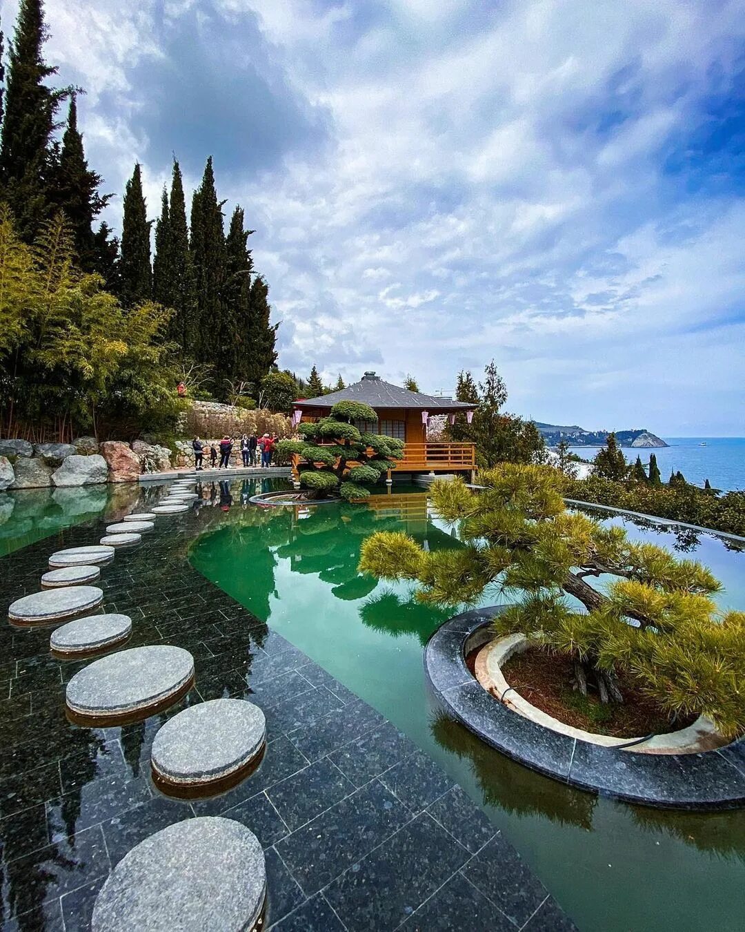 Парк айвазовского партенит японский сад. Парадиз партенит. Парк парадиз алушта. Партенит крым парк парадиз. Парадиз крым парк айвазовского.