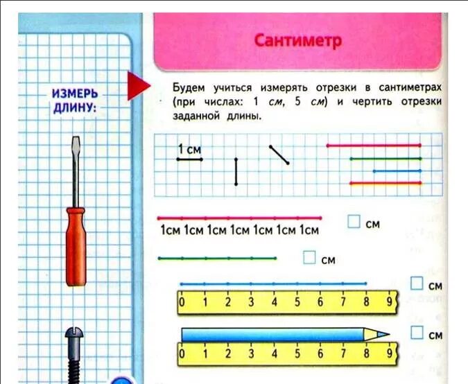 Закрась кружки с номерами отрезков. Сантиметр 1 класс задания. Задачи на измерение. Измерение длины 1 класс. Измерение отрезков задания.
