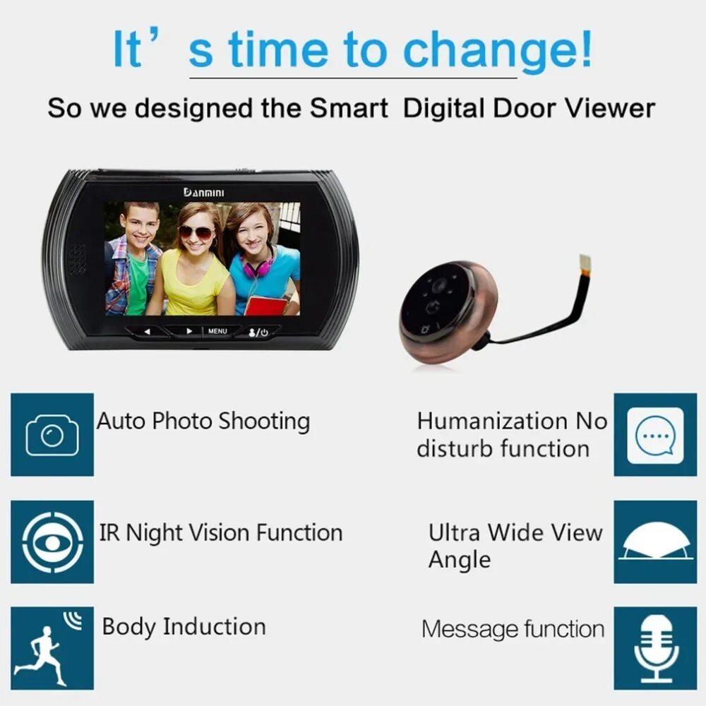 Smart door viewer. Smart digital door viewer. smart digital door viewer инструкция. инструкция на русском языке smart electronic peephole door viewer.