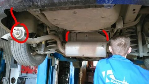 Замена глушителя шевроле круз 1.6