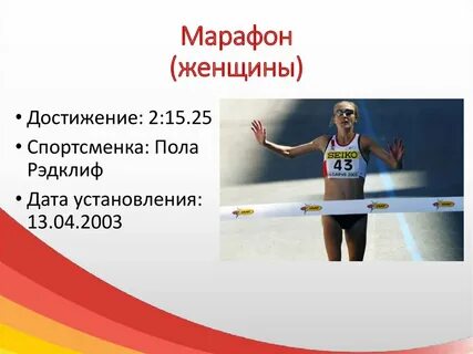 Марафон достижений