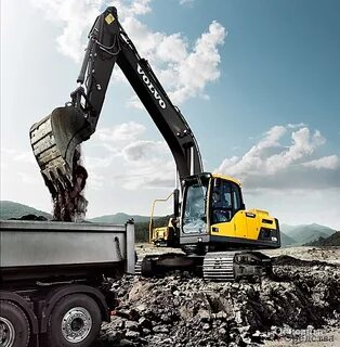 Volvo 220 экскаватор