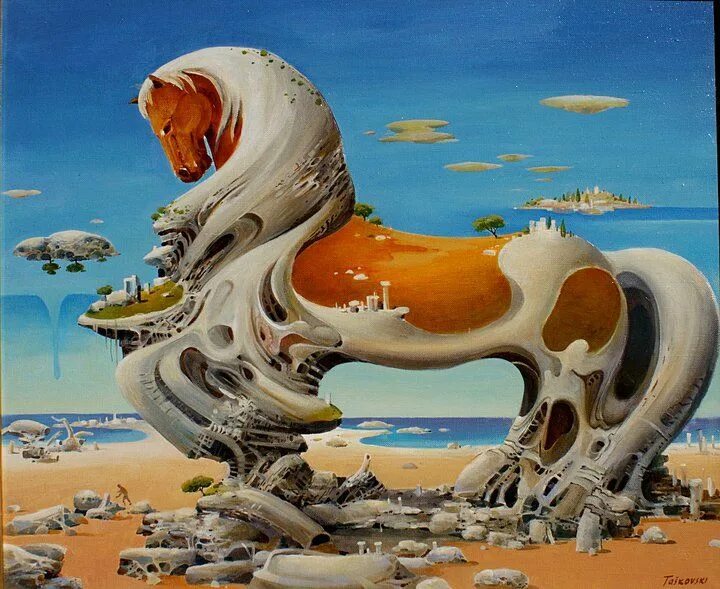 Virtual Museum, best of contemporary visual art, page 18 Dali art, Surreal art,