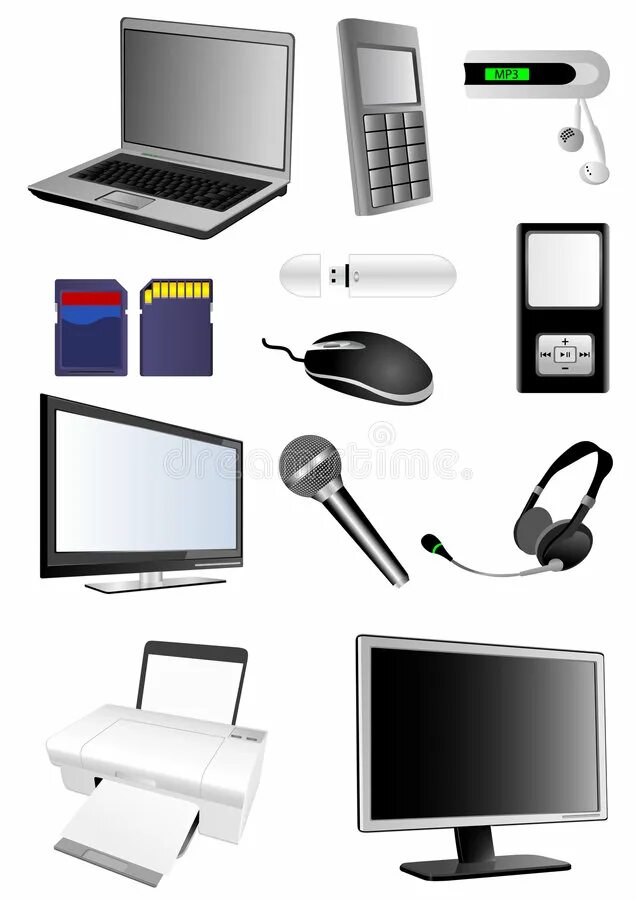 Technological items. Современные гаджеты. Бытовые приборы на английском языке. Цифровая техника. Девайсы для электроники.