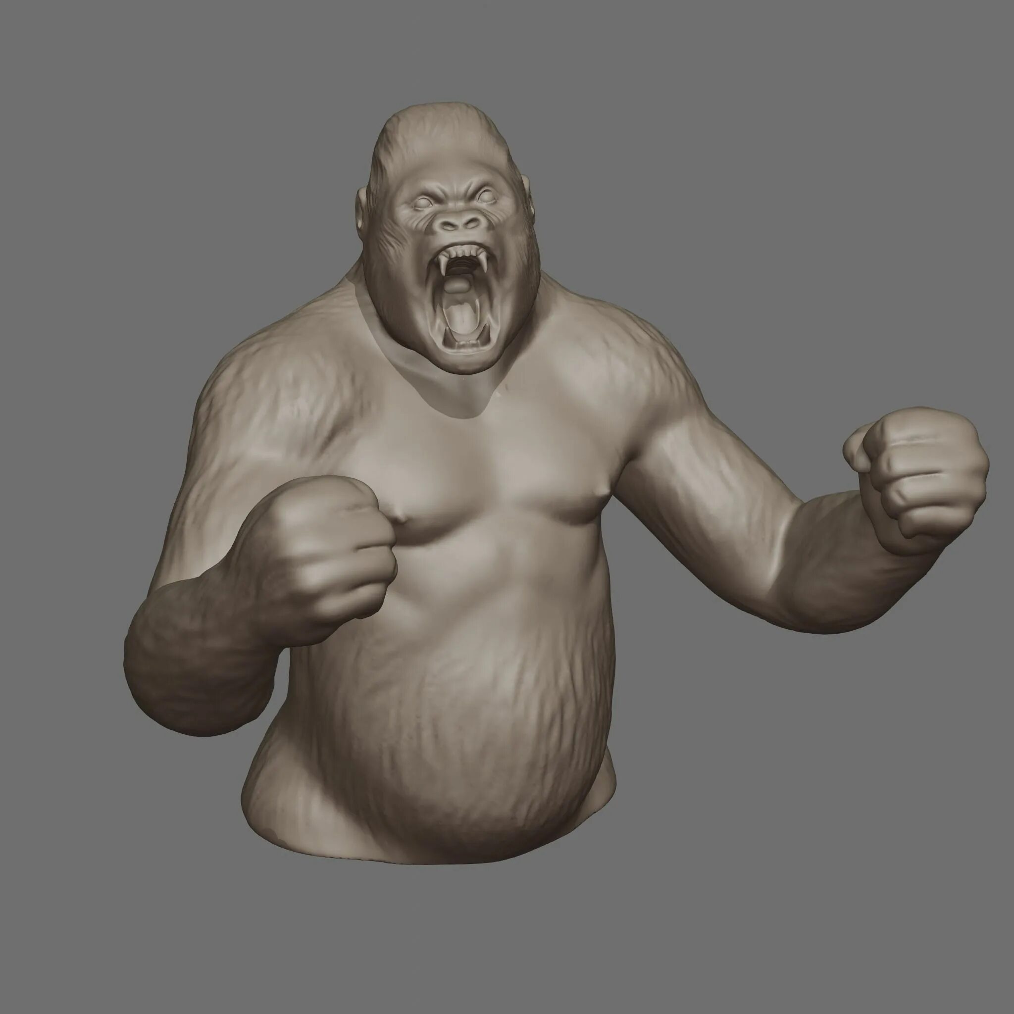 Мод конг. King kong 3d model. кинг конг на 3 д принтере. peter the first 3d model. длинные картинки кинг конг 3д в полный рост.