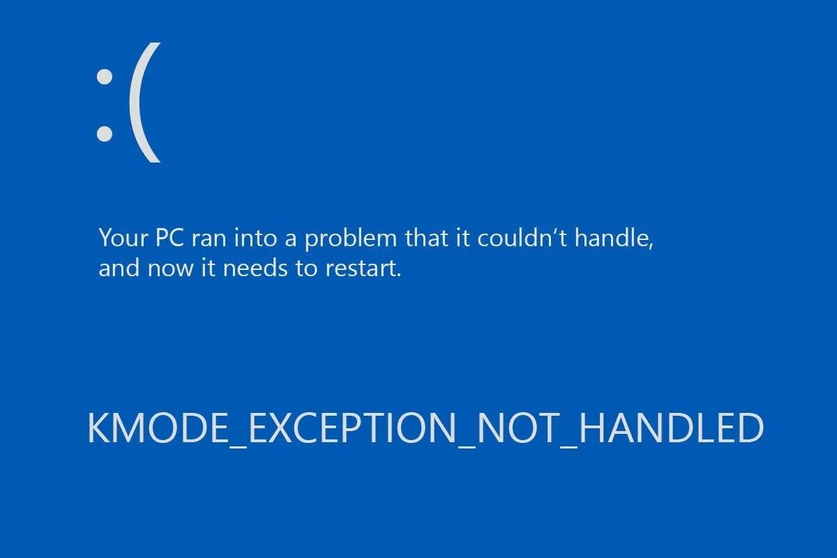 Ошибка KMODE exception not Handled Windows 10. KMODE exception not Handled. Синий экран KMODE_exception_not_Handled. Ошибка KMODE. Memory management windows 10 исправляем