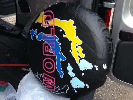 Чехол на запасное колесо