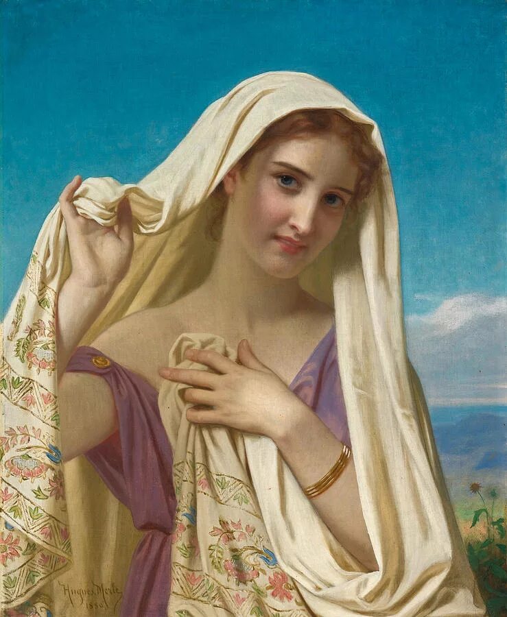 Veil painting. Гуго Мерле hugues Merle 1823-1881 французский. Французский художник hugues Merle (1823-1881). Хьюго Мерле. Гуго Мерле художник.