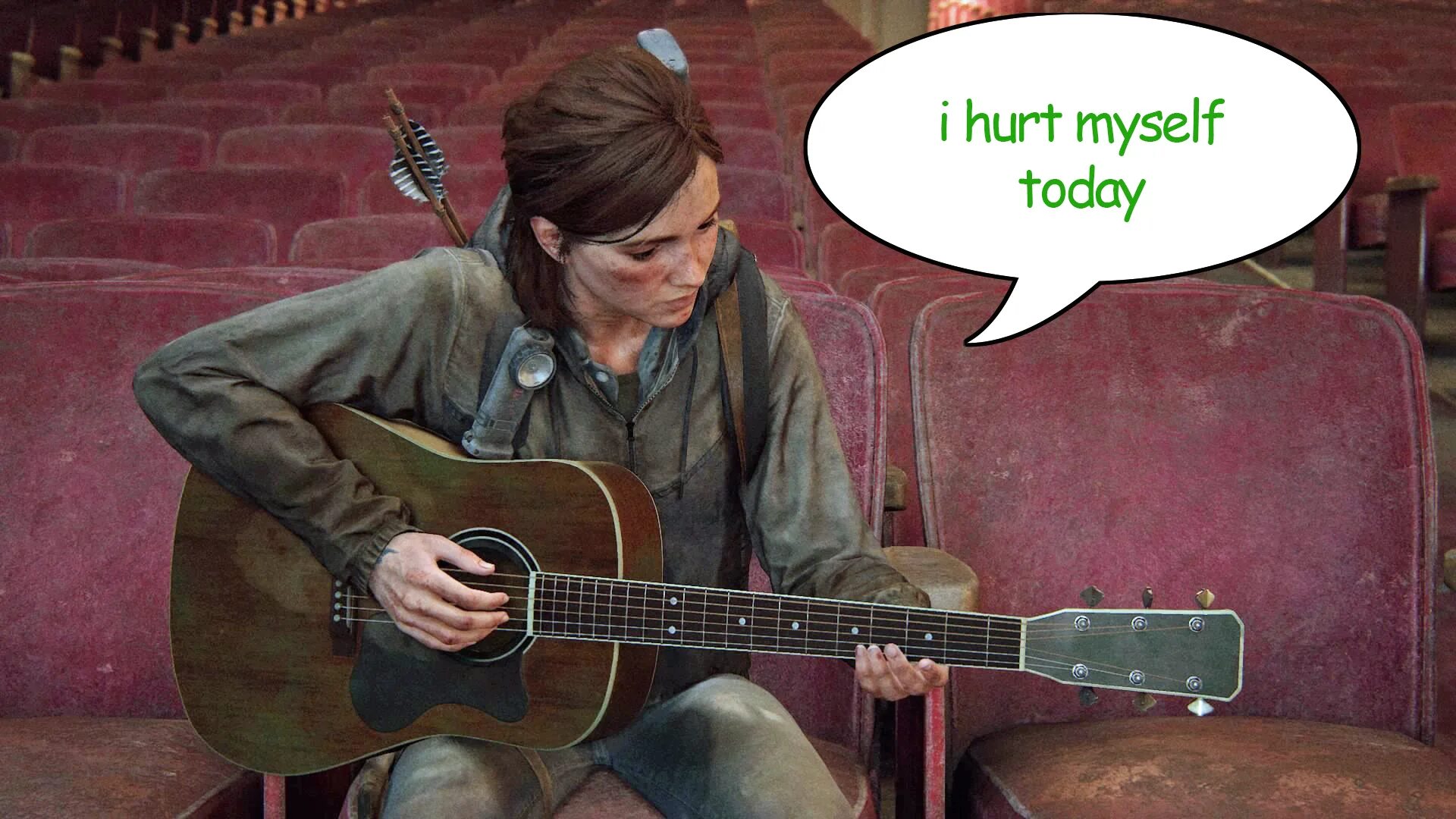 Last of us 2 гитара. Гитара the last of us 2. the last of us на гитаре. the last of us part 2 элли с гитарой.