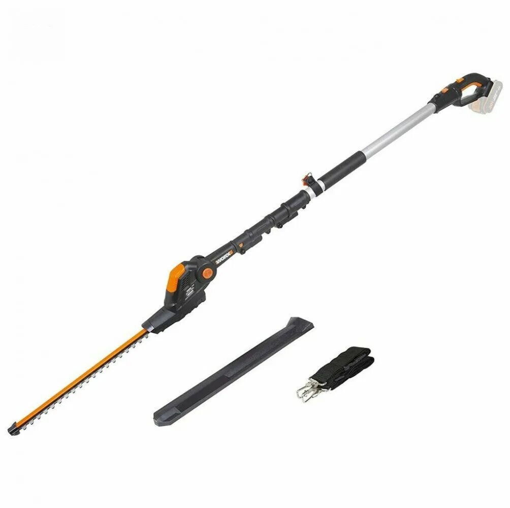 Кусторез телескопический аккумуляторный Worx wg252e.9 20в 45cm, без АКБ И ЗУ. Кусторез аккумуляторный Worx. Кусторезы аккумуляторные телескопические Worx. Worx высоторез аккумуляторный. Купить высоторез ручной