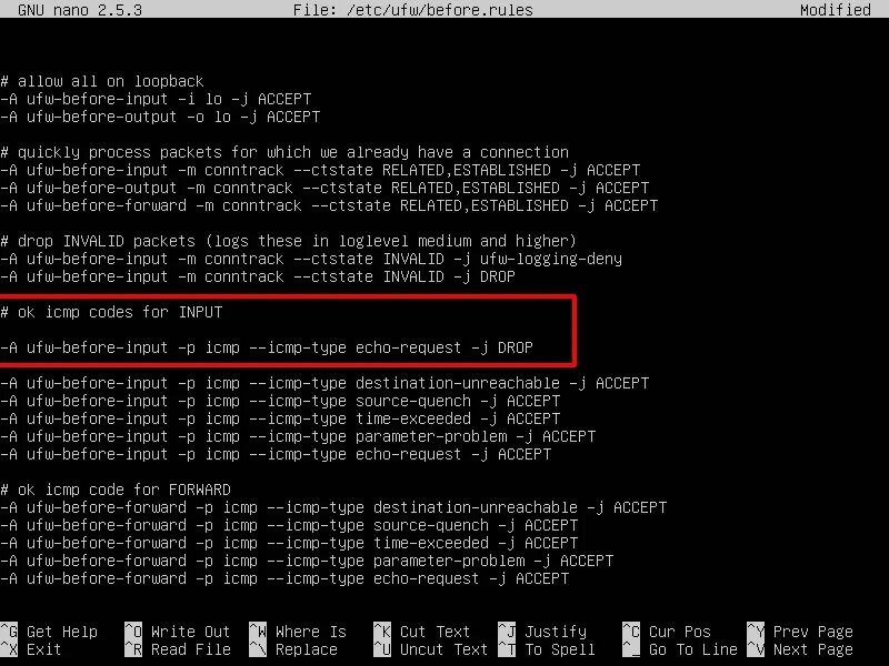 Invalid packet