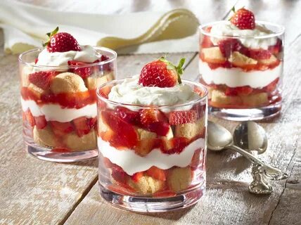 Вкусные легкие десерты
