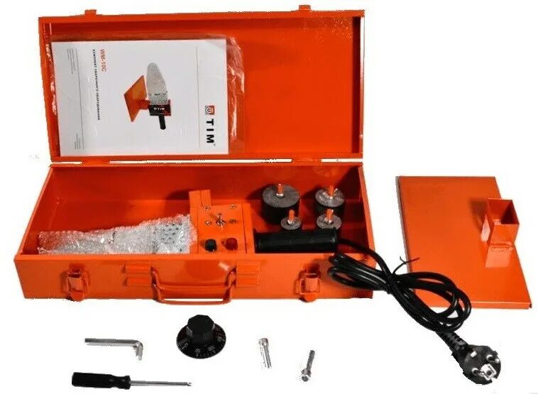 Tim wm. Паяльник для ппр труб &quot;tim&quot; 20-40мм. 1200вт. wm-10d tim.