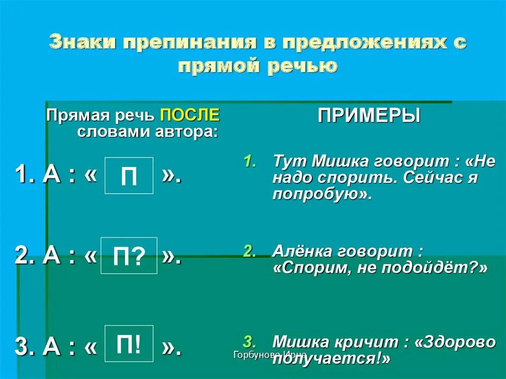 Урок знаки препинания в предложении 9 класс