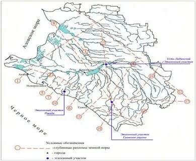 Горячие источники краснодарского края на карте