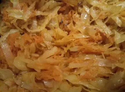 Рецепт тушеной капусты без моркови