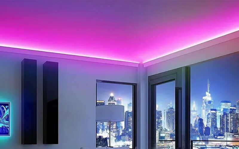 Как называется свет в комнате. Подсветка. светодиодные led освещение. комната со светодиодной подсветкой.