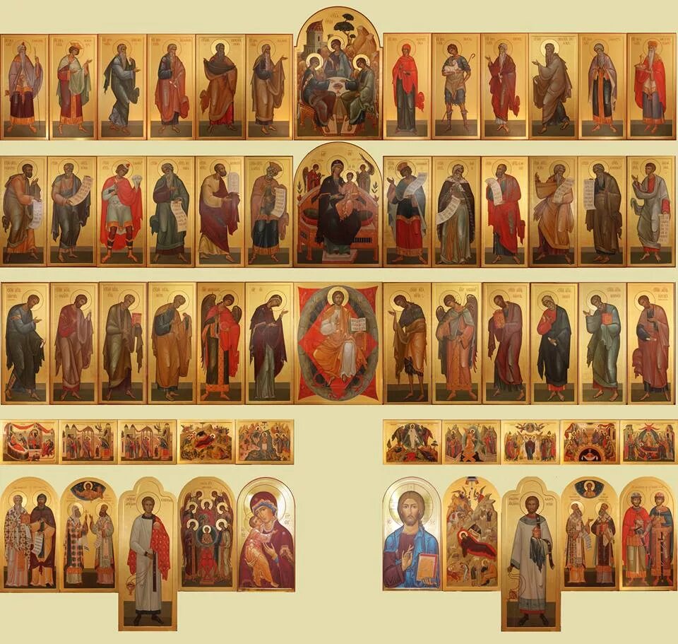 икона воздвижение иконостас кожевники. икона деисусный чин. чин праотцев иконостас. пятиярусный иконостас. иконостас храма бориса и глеба в зюзино.