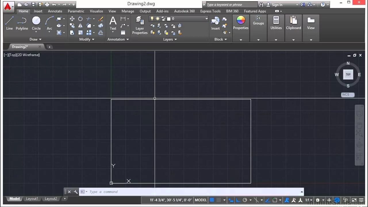 Lines visual c