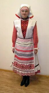 Удмуртский национальный костюм женский