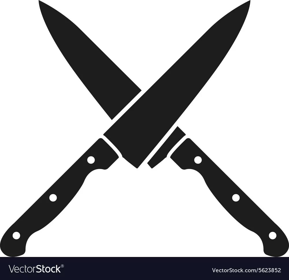 Скрещенные кухонные ножи. Нож логотип. Перекрещенные ножи. Два ножа скрещенные кухонные.