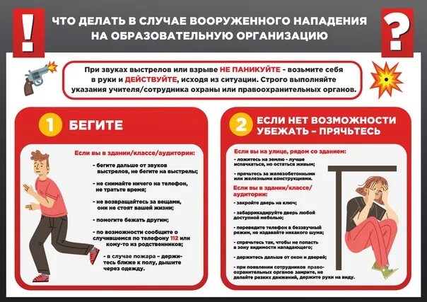 Действия работников при вооруженном нападении. Памятка при вооруженном нападении на образовательное учреждение. Антитеррористическая безопасность образовательных учреждений. Алгоритм действий при вооруженном нападении. Действия при вооруженном нападении на школу.