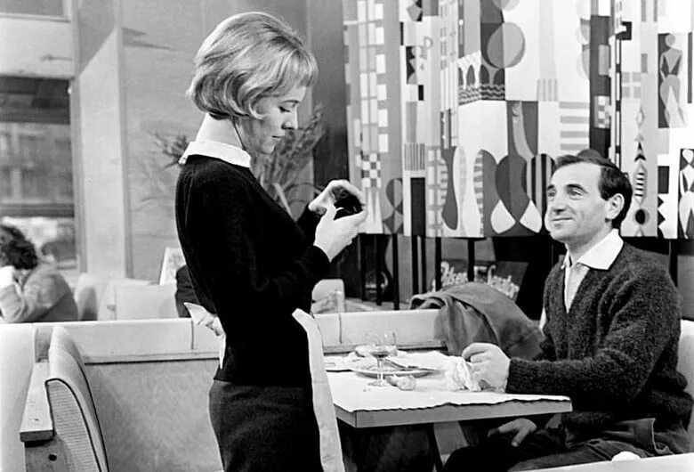 Shoot the piano player. Мишель Мерсье стреляйте в пианиста. Трюффо 1960. Стреляйте в пианиста Трюффо. Франсуа Трюффо и Мишель Мерсье.