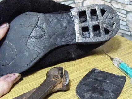 Ремонт каблука мужских