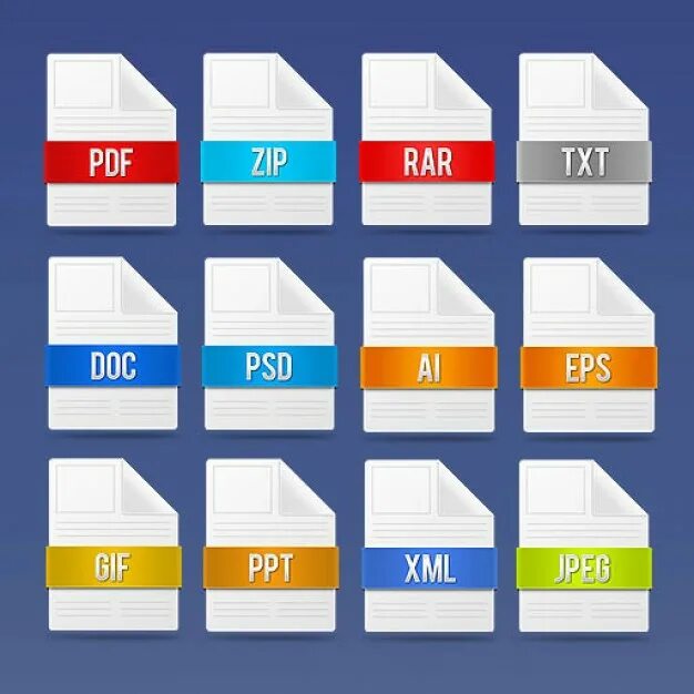 Файл psd. Иконки расширений файлов. иконки типов файлов. иконки для разных типов файлов. иконки типов файлов архив.