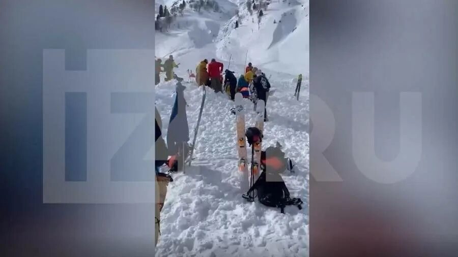 сход лавины в индии