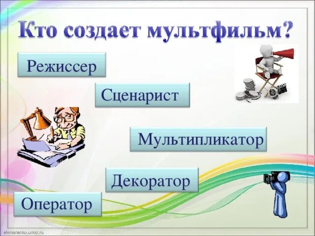 Проект профессия 2 класс окружающий мир мультипликатор Профессия создание презентаций