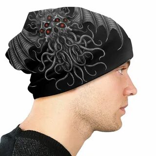 Шапка-бини унисекс трикотажная в стиле хип-хоп 