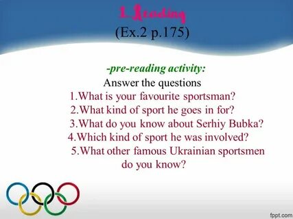 Sports questions