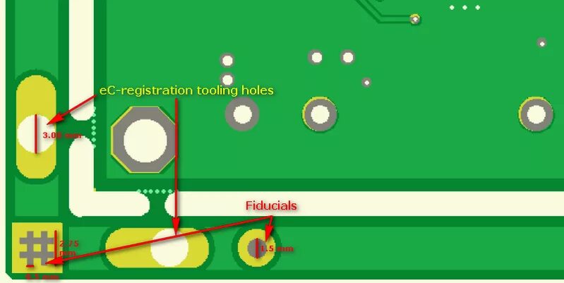 Round holes. Контрольные точки PCB. PCB Pad Size. PCB hole Sizes. Edge Pad PCB Size.