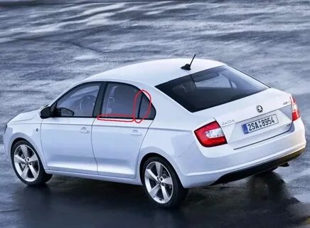 Skoda rapid заднее стекло