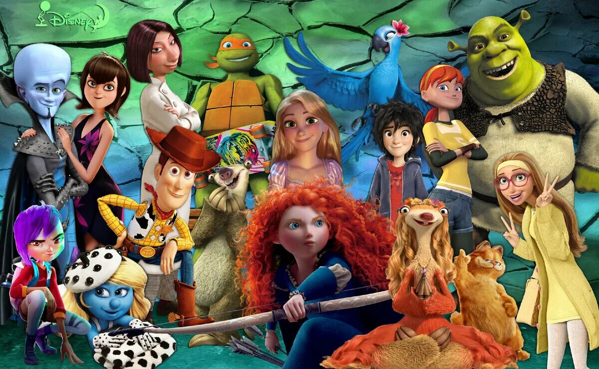 Мультсериалы для детей 10. Персонажи зарубежных мультфильмов. Мульки. Мультсериалы для детей 10. В гости к робинсонам (2007).