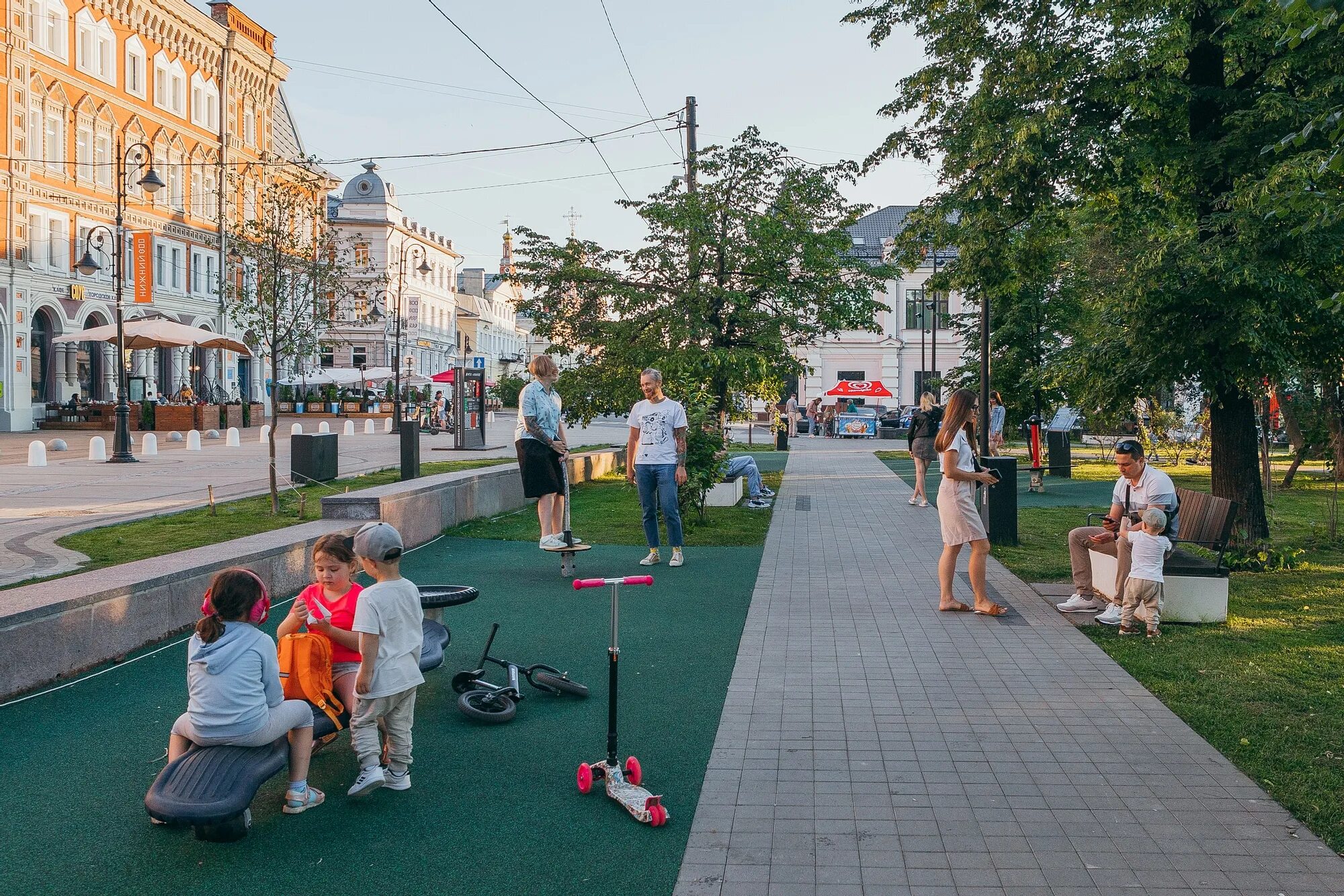 Формирование городской среды нижний новгород. Площадь Маркина Нижний Новгород. Сквер Маркина Нижний Новгород. Нижний Новгород площадь Маркина сквер. Сквер Свердлова Нижний Новгород.